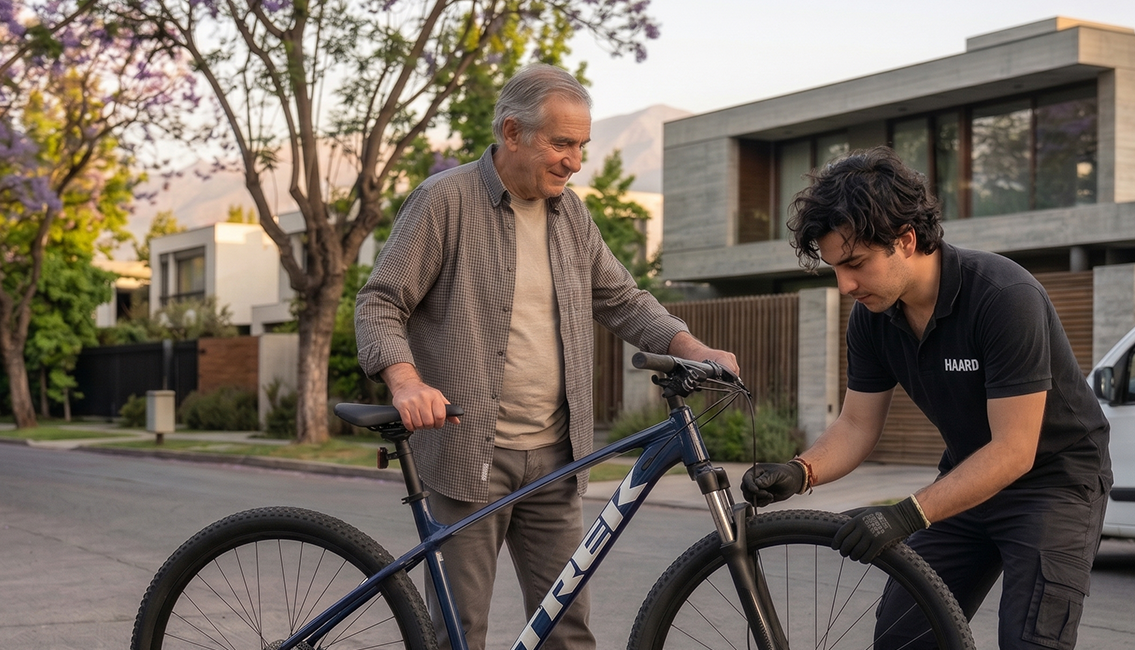 Vende tu bicicleta en Santiago — HAARD retiro a domicilio